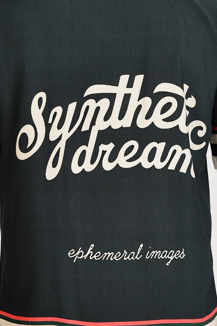 Synthetic Dreams: Green Cuban Shirt