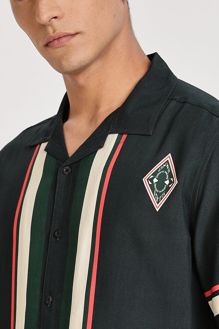 Synthetic Dreams: Green Cuban Shirt