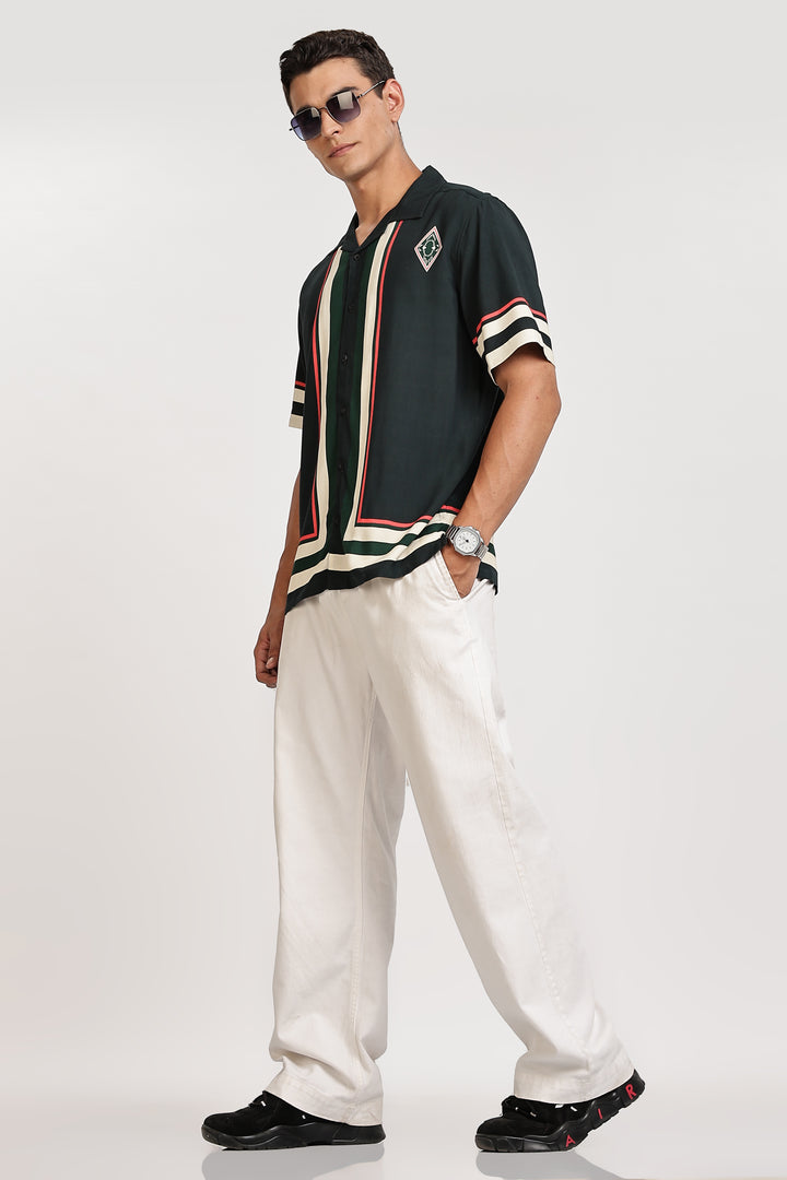 Synthetic Dreams: Green Cuban Shirt