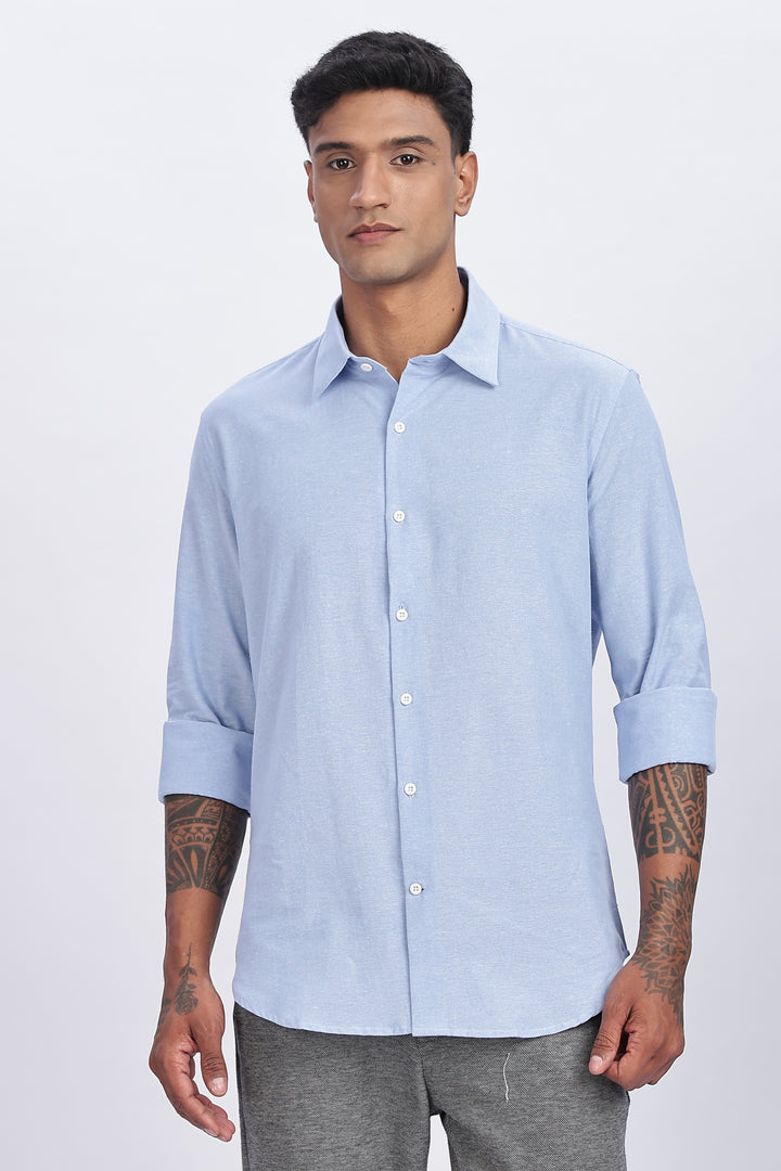 Elegant Light Blue Shirt