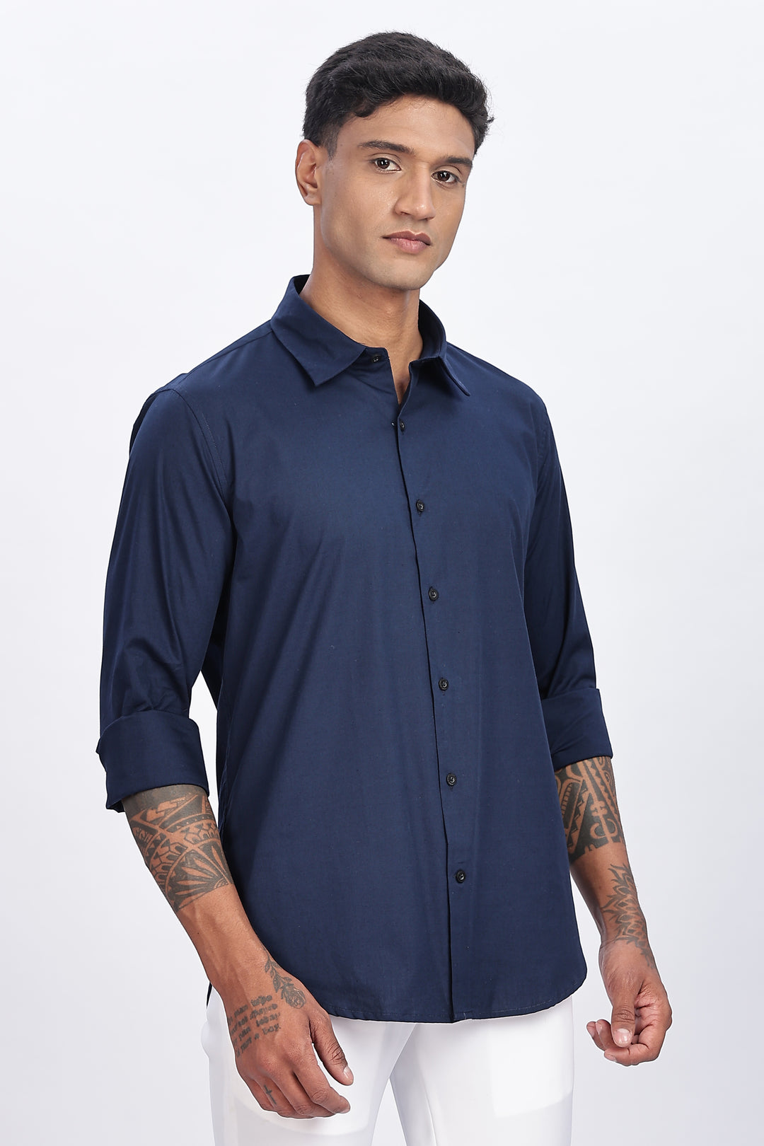 Elegant Navy Shirt