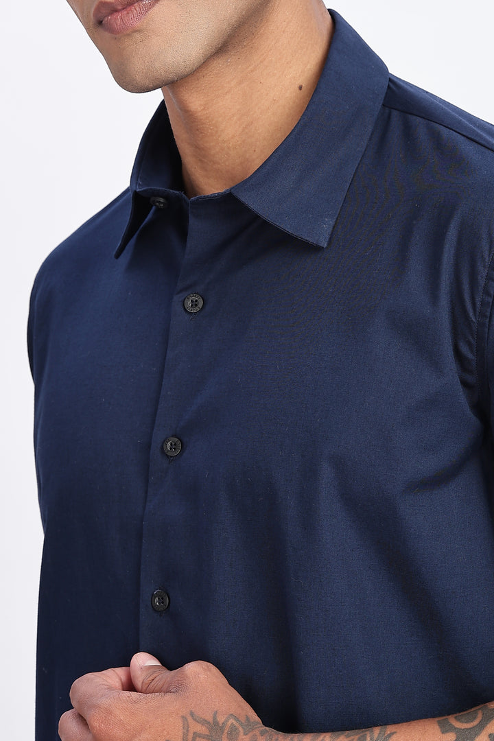 Elegant Navy Shirt