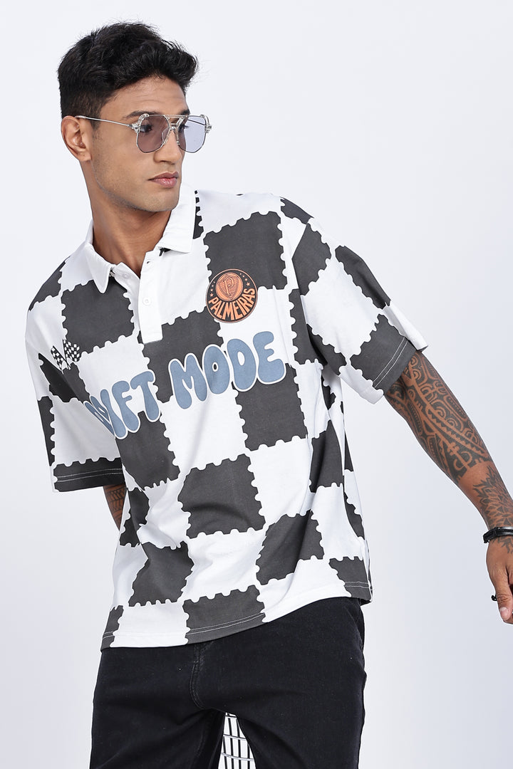 Drift Mode : Oversized Polo Shirt