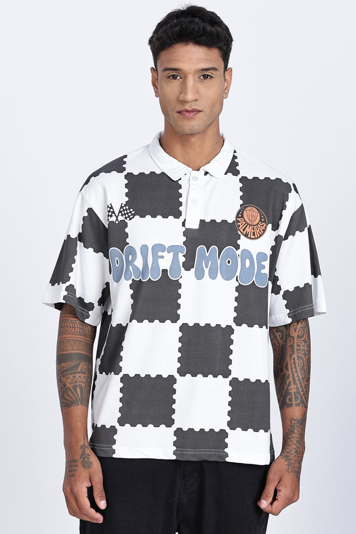Drift Mode : Oversized Polo Shirt