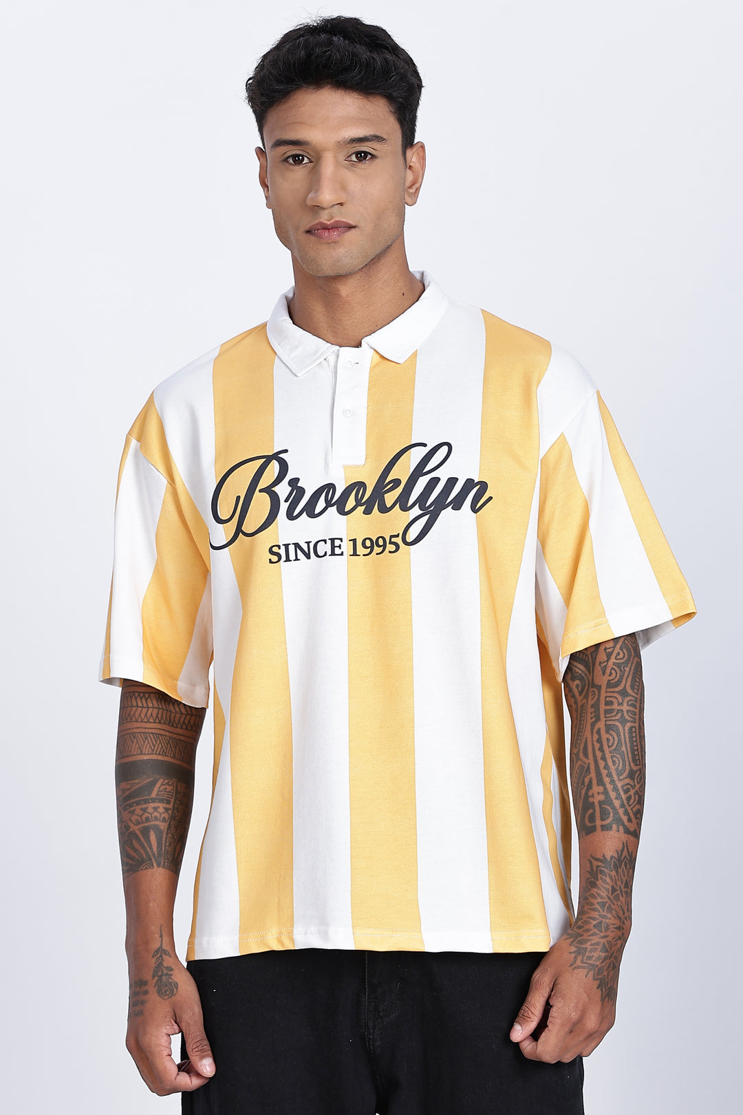 Brooklyn: Oversized Polo Shirt