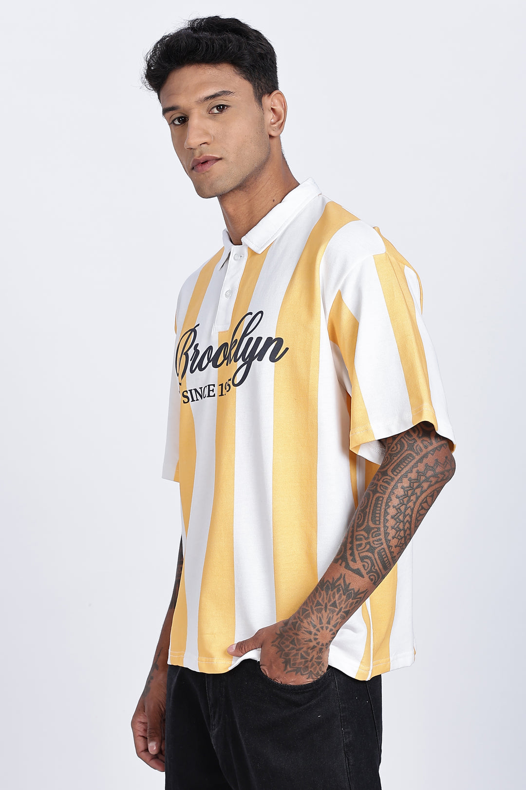 Brooklyn: Oversized Polo Shirt