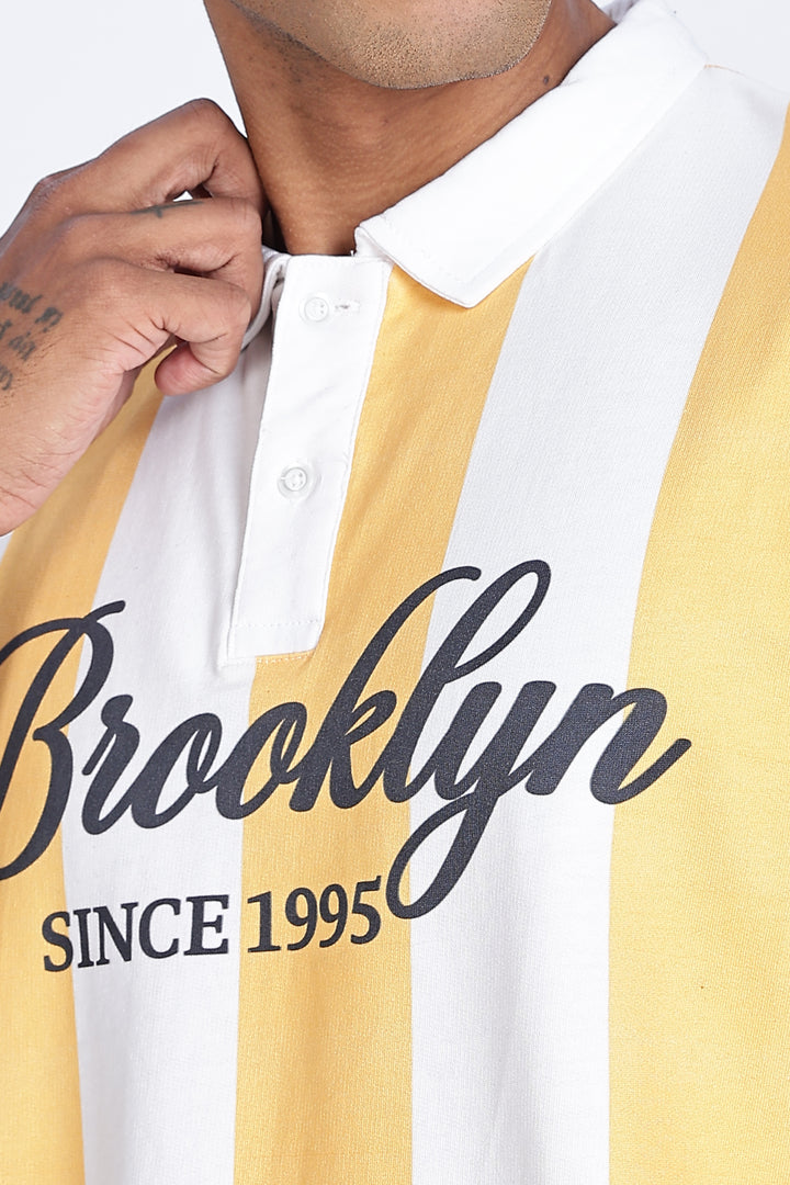 Brooklyn: Oversized Polo Shirt