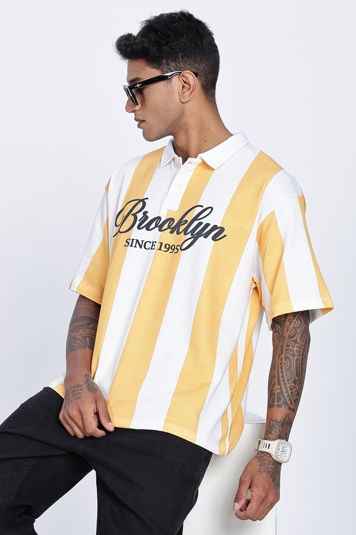 Brooklyn: Oversized Polo Shirt