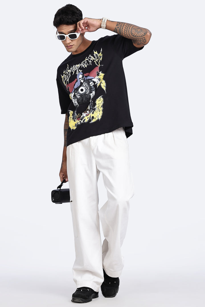 Emperor: Black Oversized T-shirt
