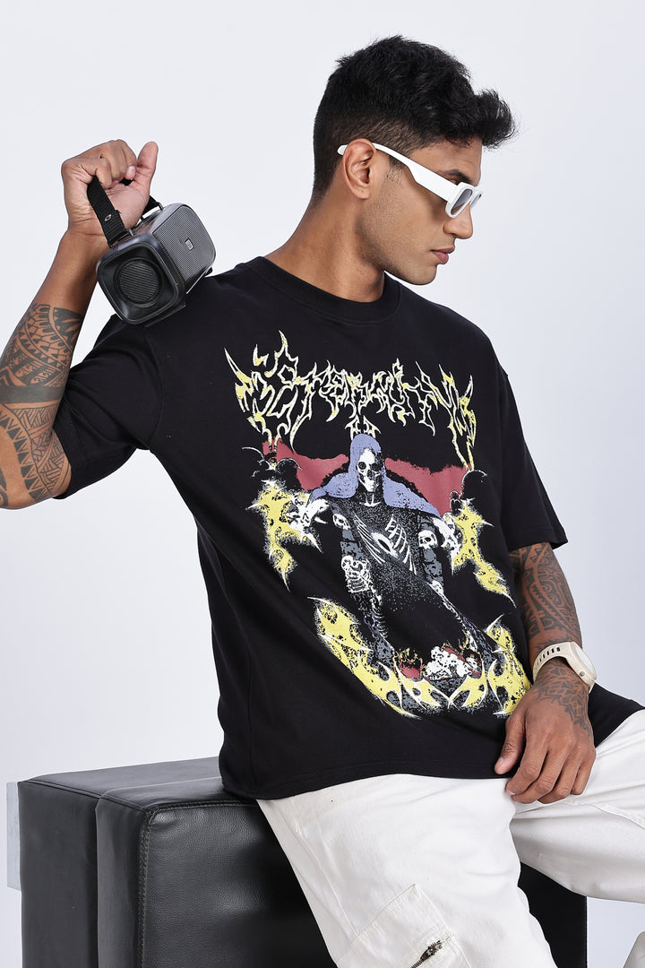Emperor: Black Oversized T-shirt