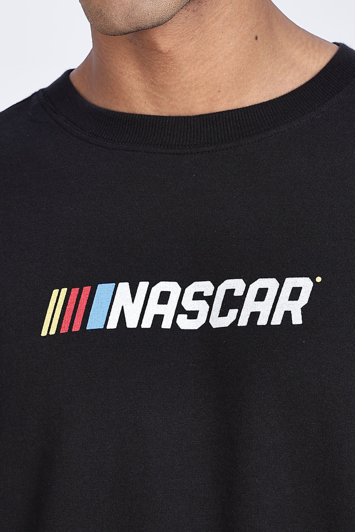 Nascar: Oversized Black T-shirt