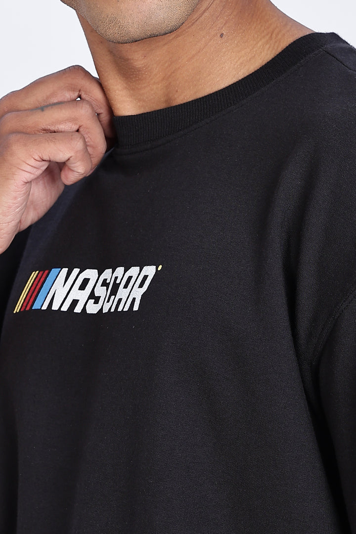 Nascar: Oversized Black T-shirt