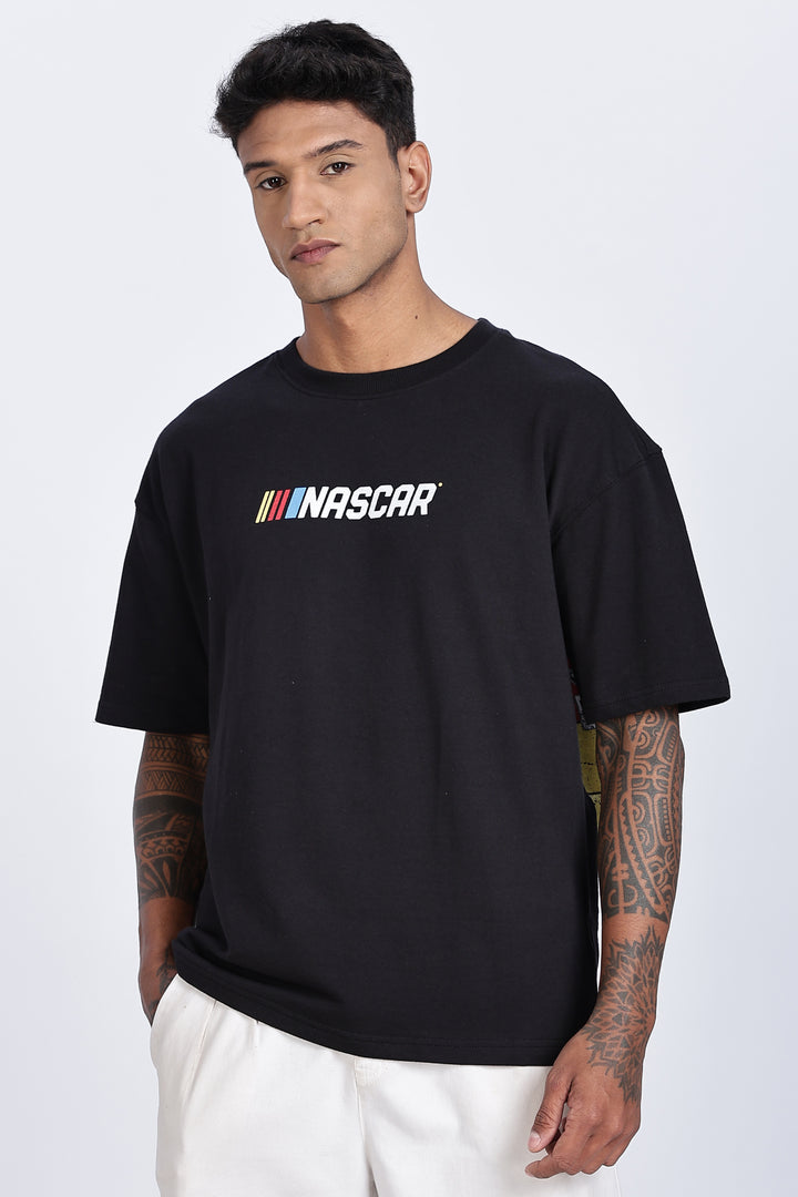 Nascar: Oversized Black T-shirt