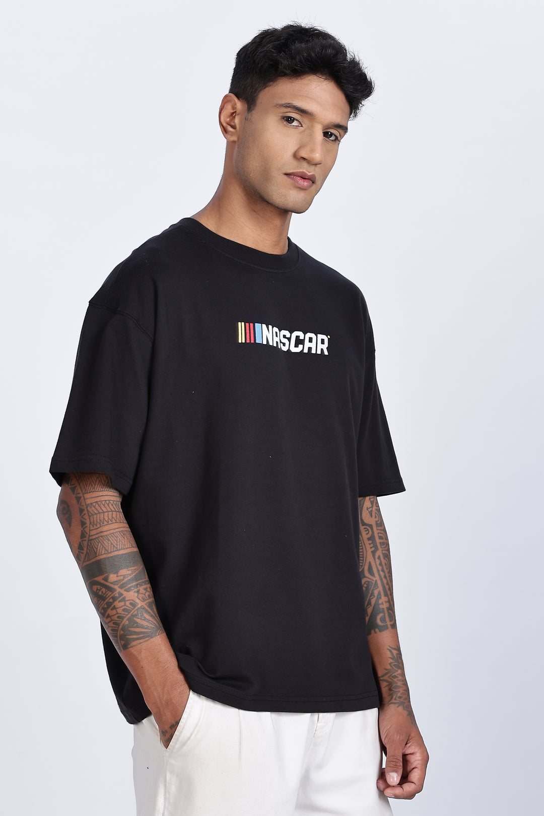 Nascar: Oversized Black T-shirt
