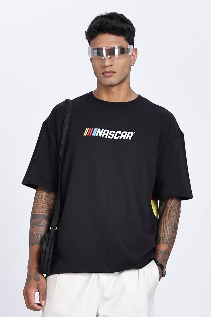 Nascar: Oversized Black T-shirt