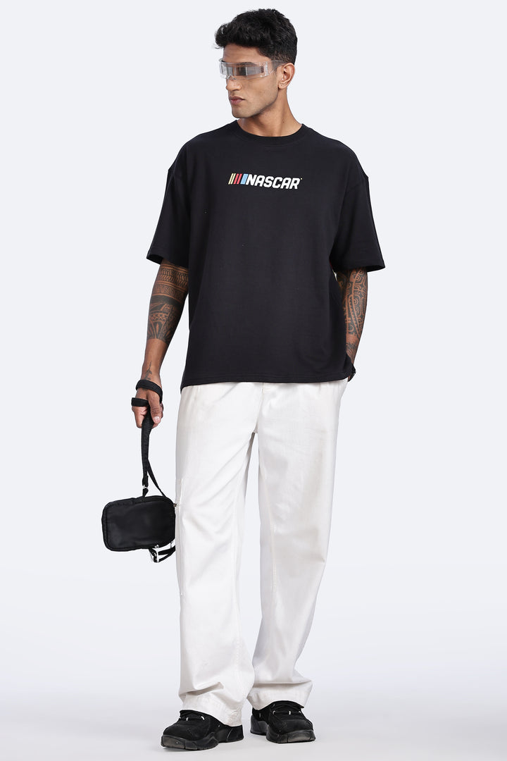 Nascar: Oversized Black T-shirt