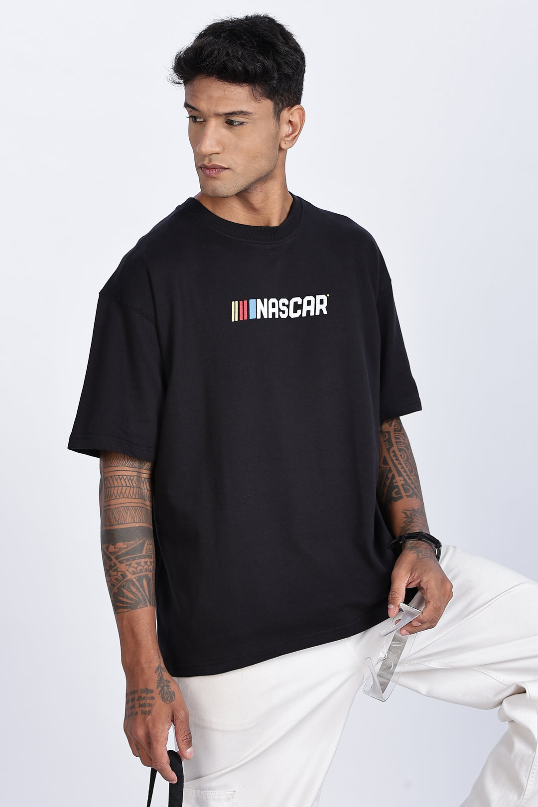 Nascar: Oversized Black T-shirt