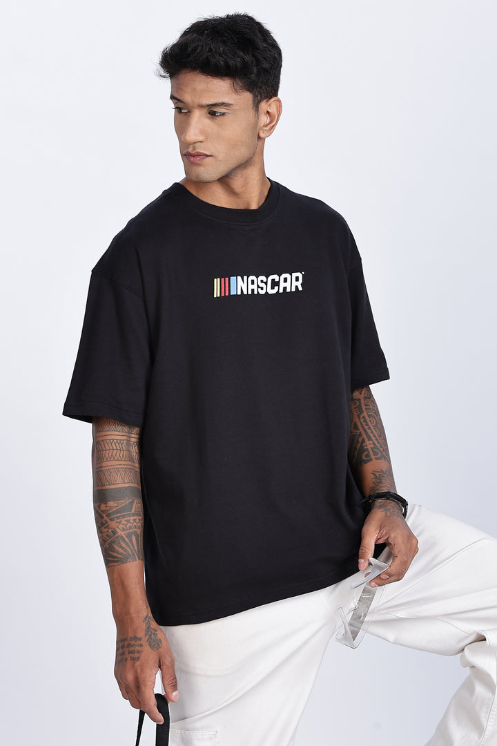 Nascar: Oversized Black T-shirt
