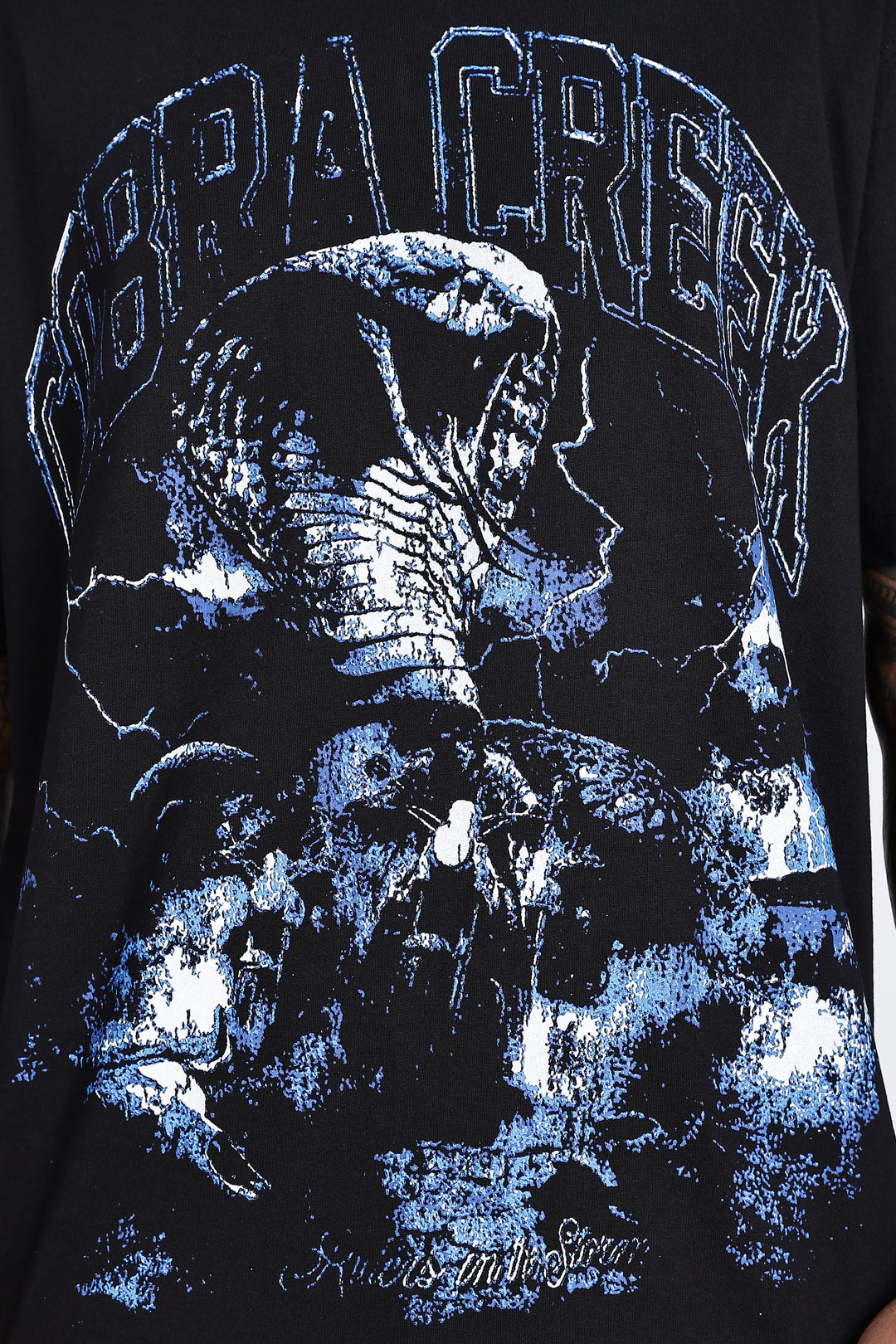 Cobra : Black Oversized T-shirt