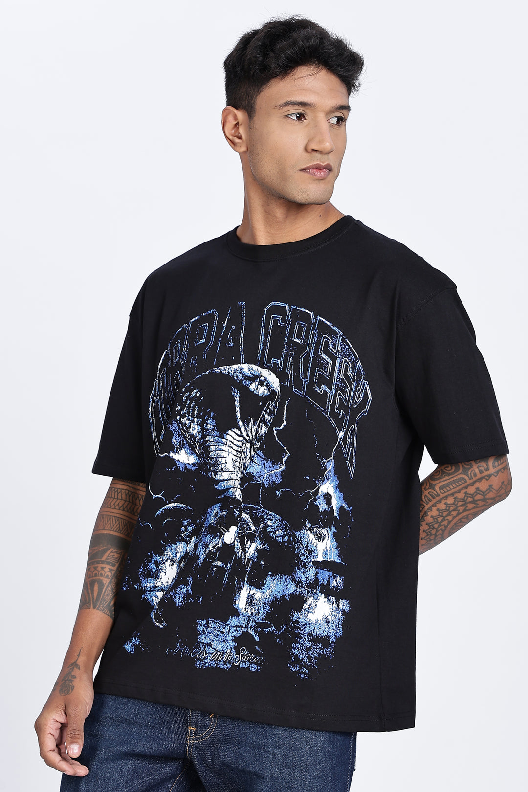 Cobra : Black Oversized T-shirt