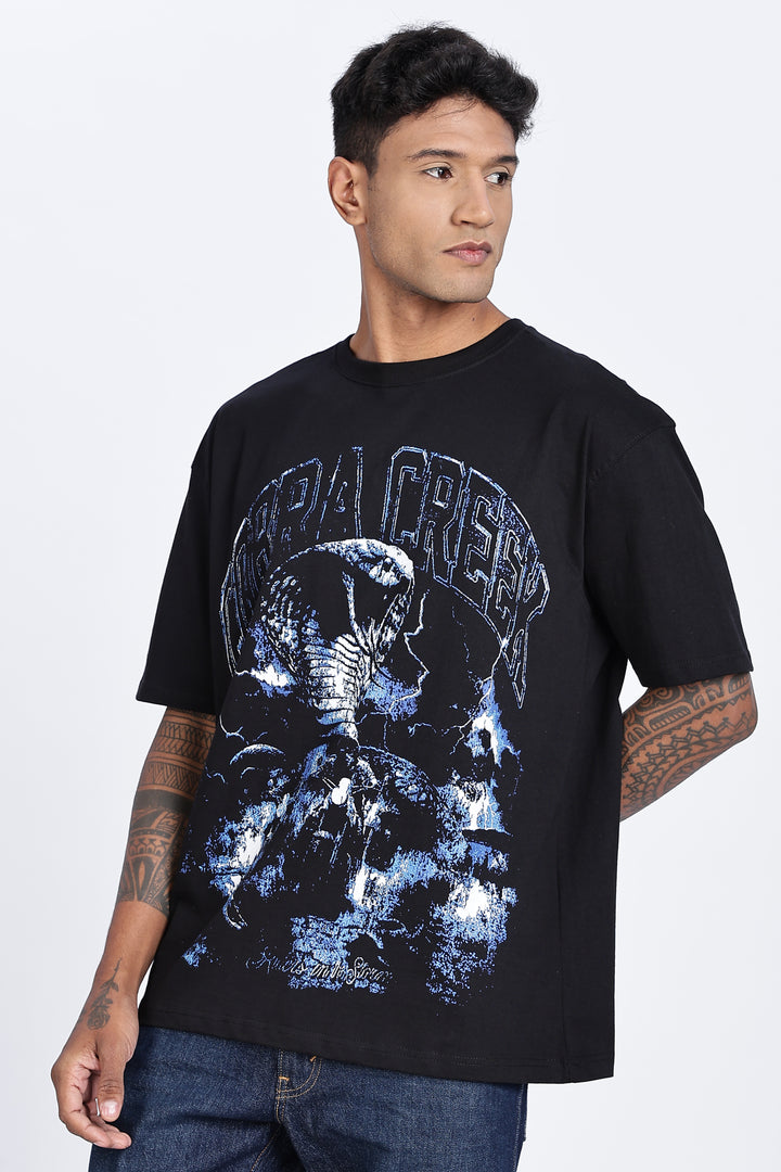 Cobra : Black Oversized T-shirt