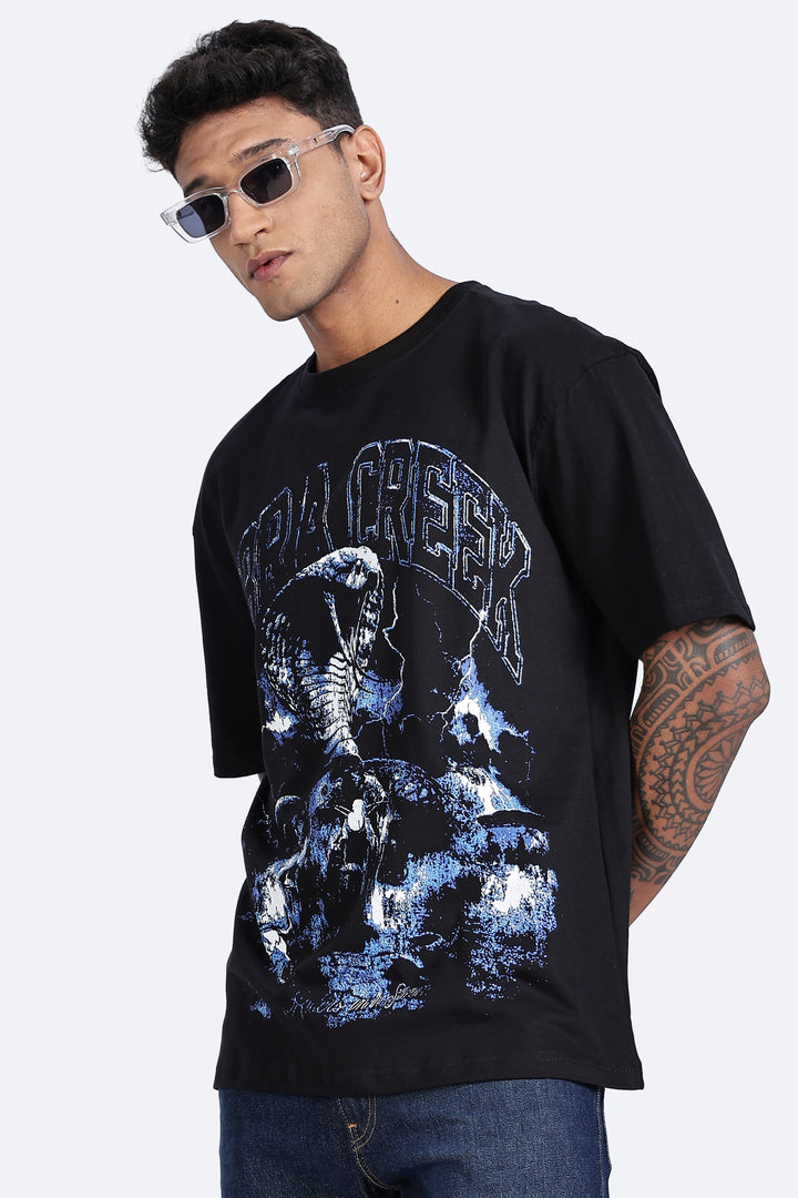 Cobra : Black Oversized T-shirt