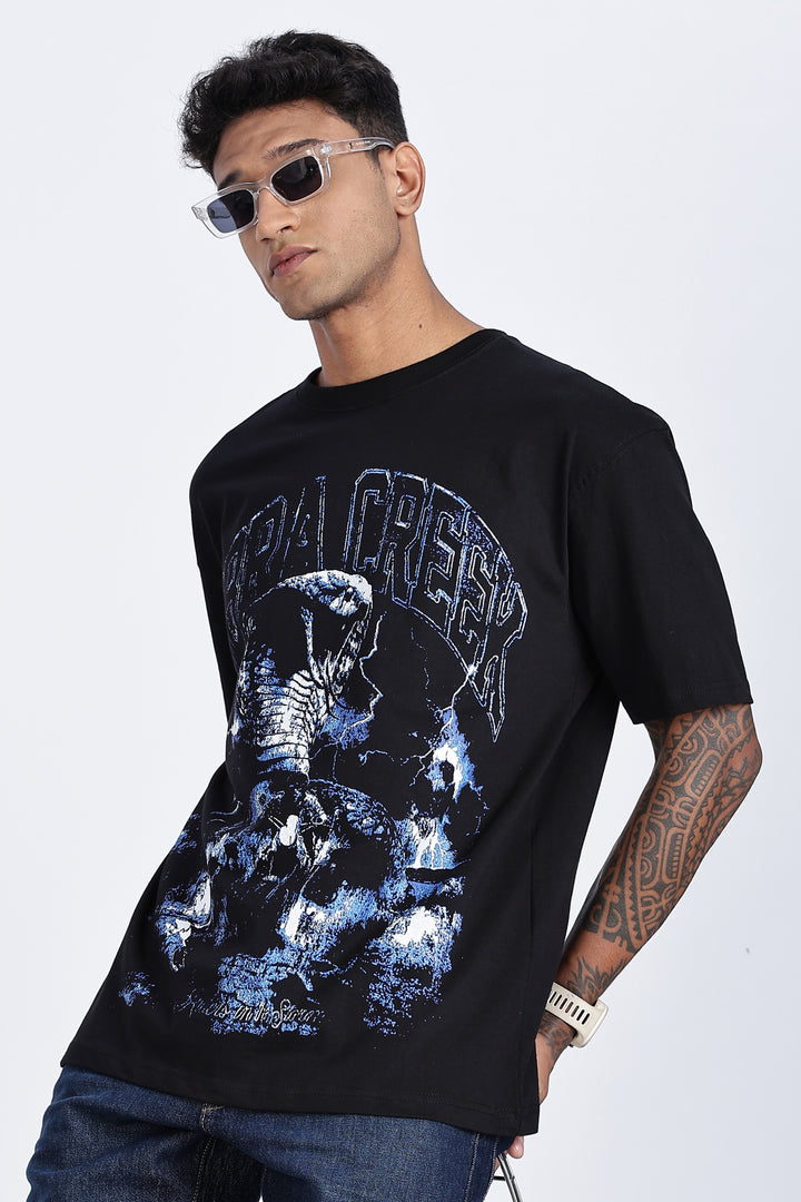 Cobra : Black Oversized T-shirt