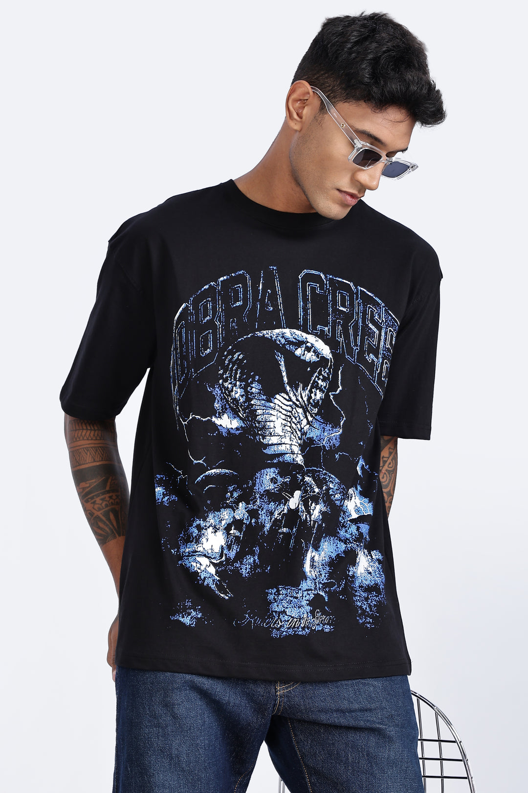 Cobra : Black Oversized T-shirt