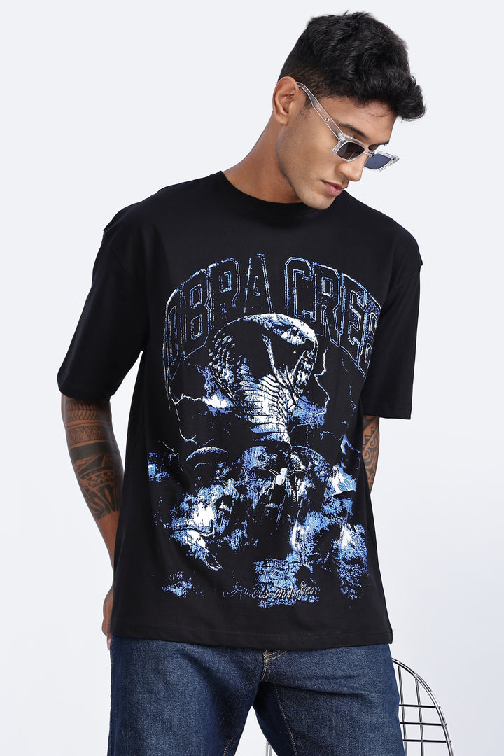 Cobra : Black Oversized T-shirt