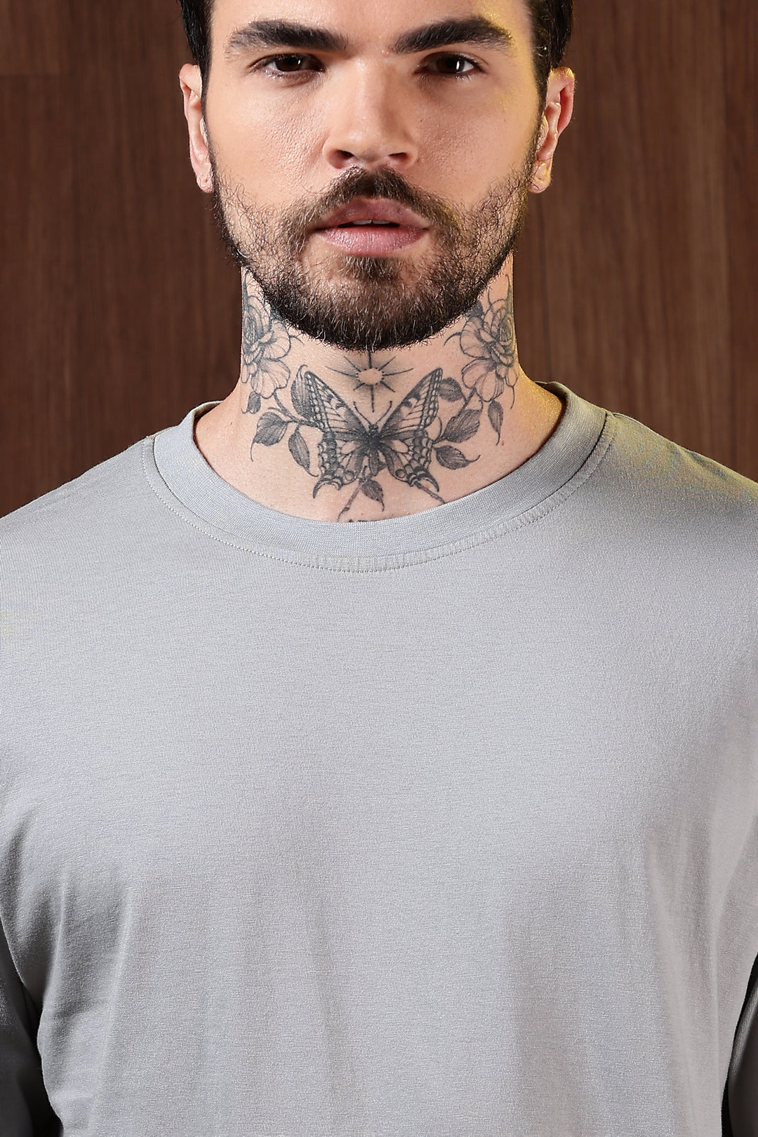 Solids: Aluminium Oversized T-shirt