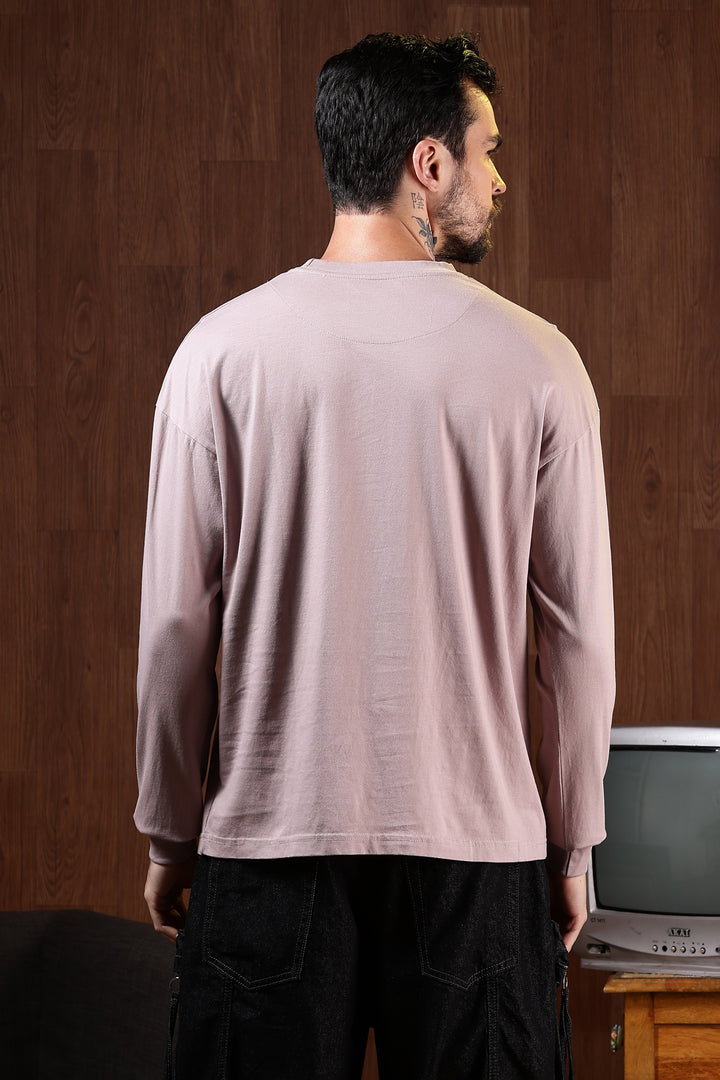 Solids: Pearl Pink Oversized T-shirt