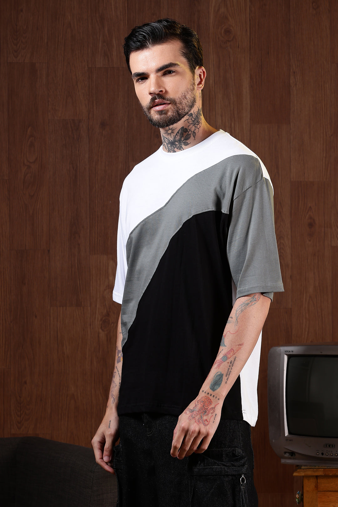 Shades of Grey Oversized Tshirt