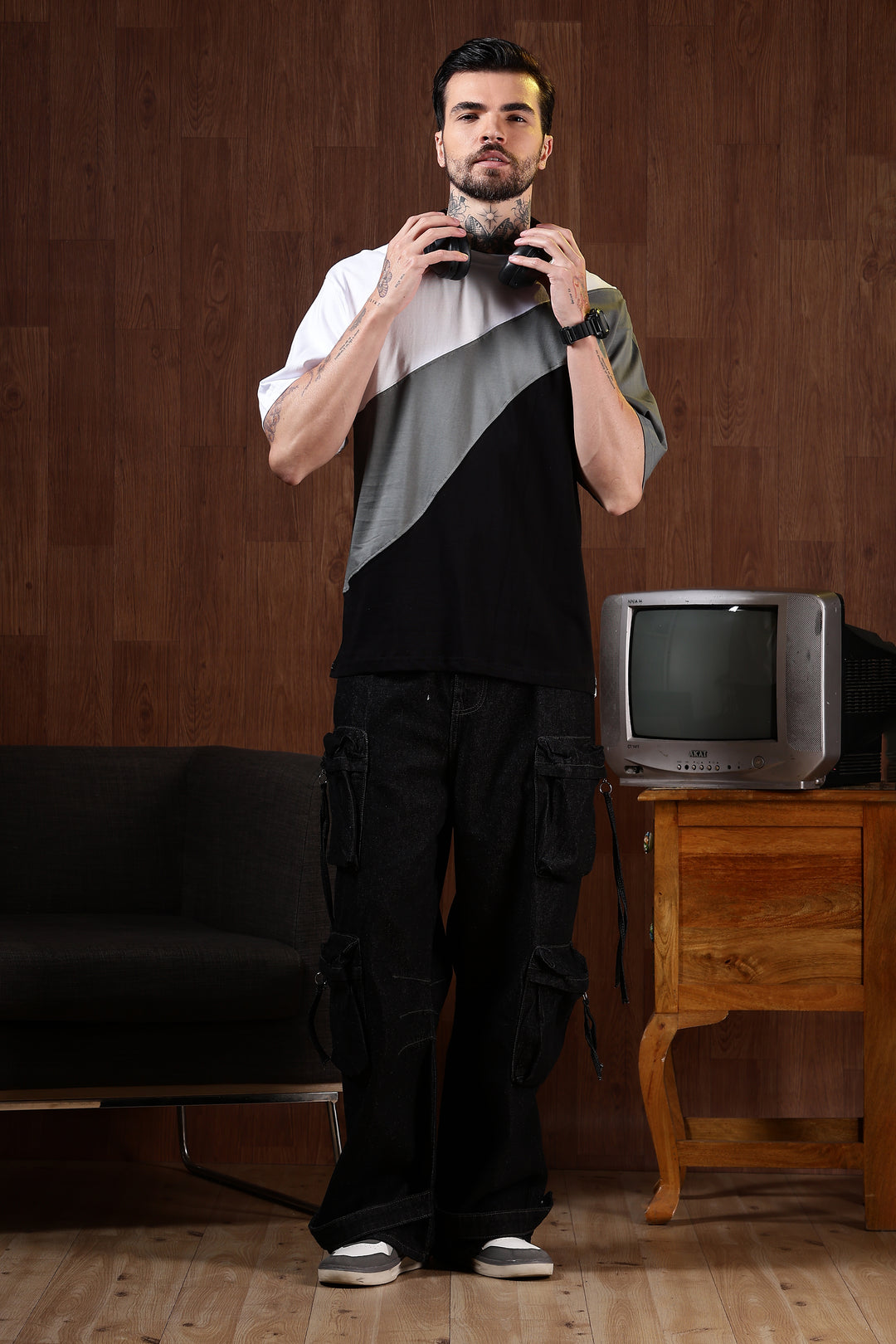 Shades of Grey Oversized Tshirt