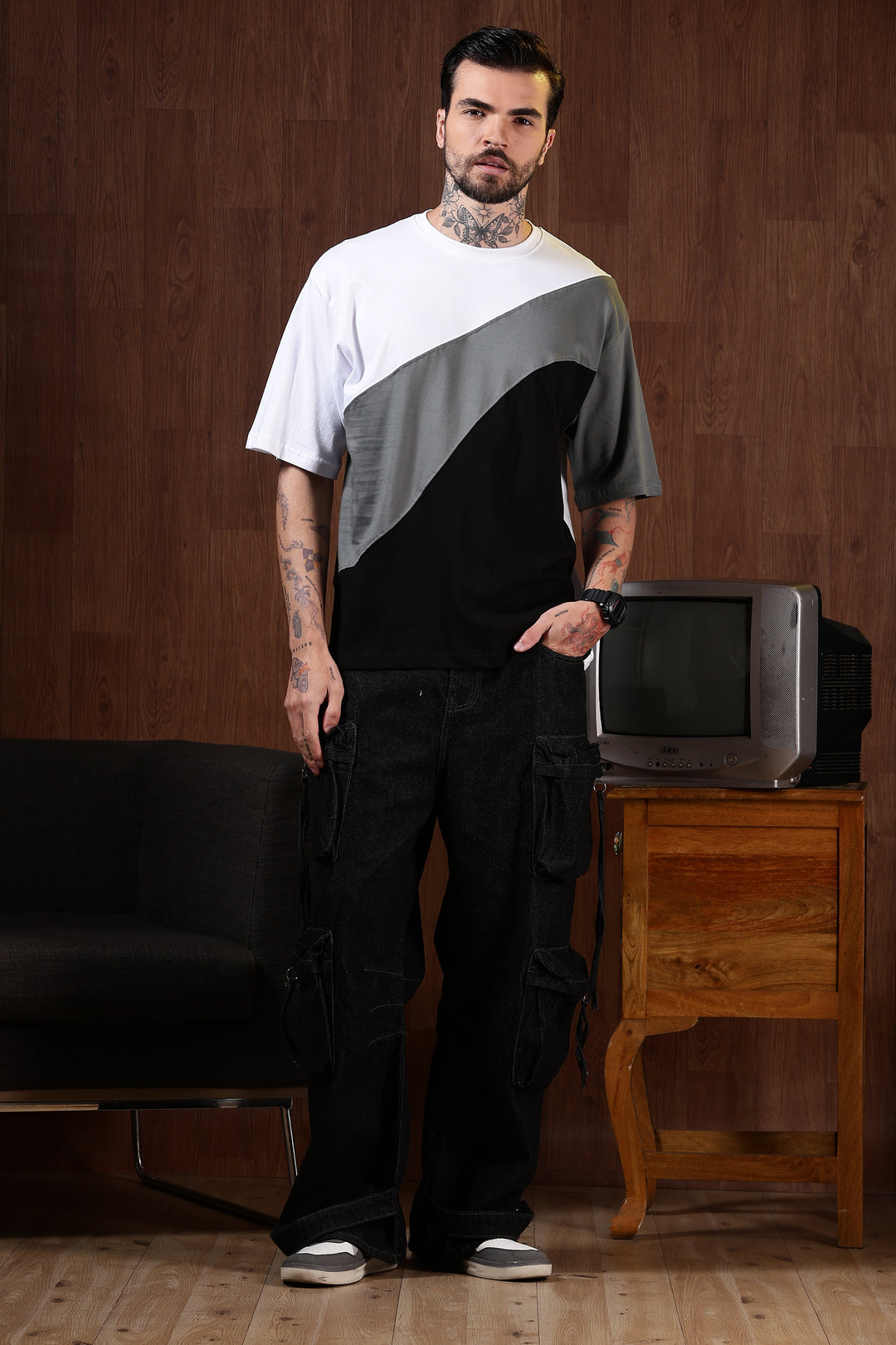 Shades of Grey Oversized Tshirt