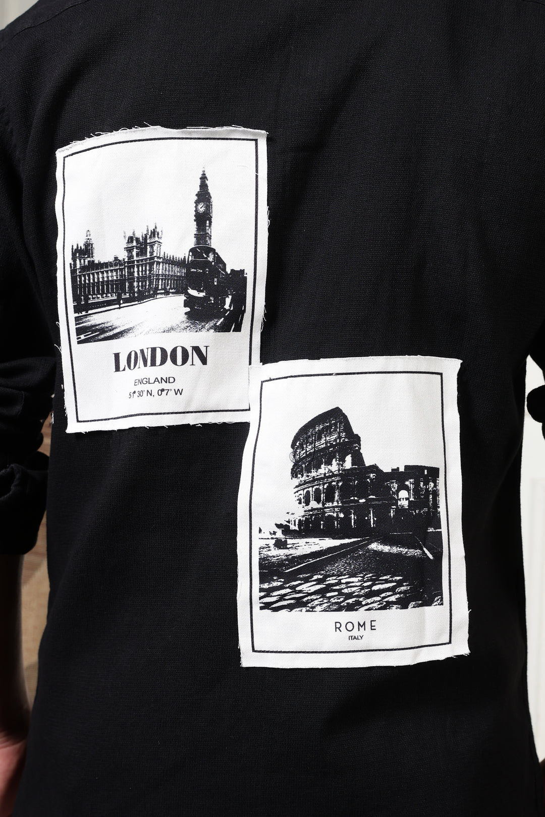 Denims: Black Holiday Shirt