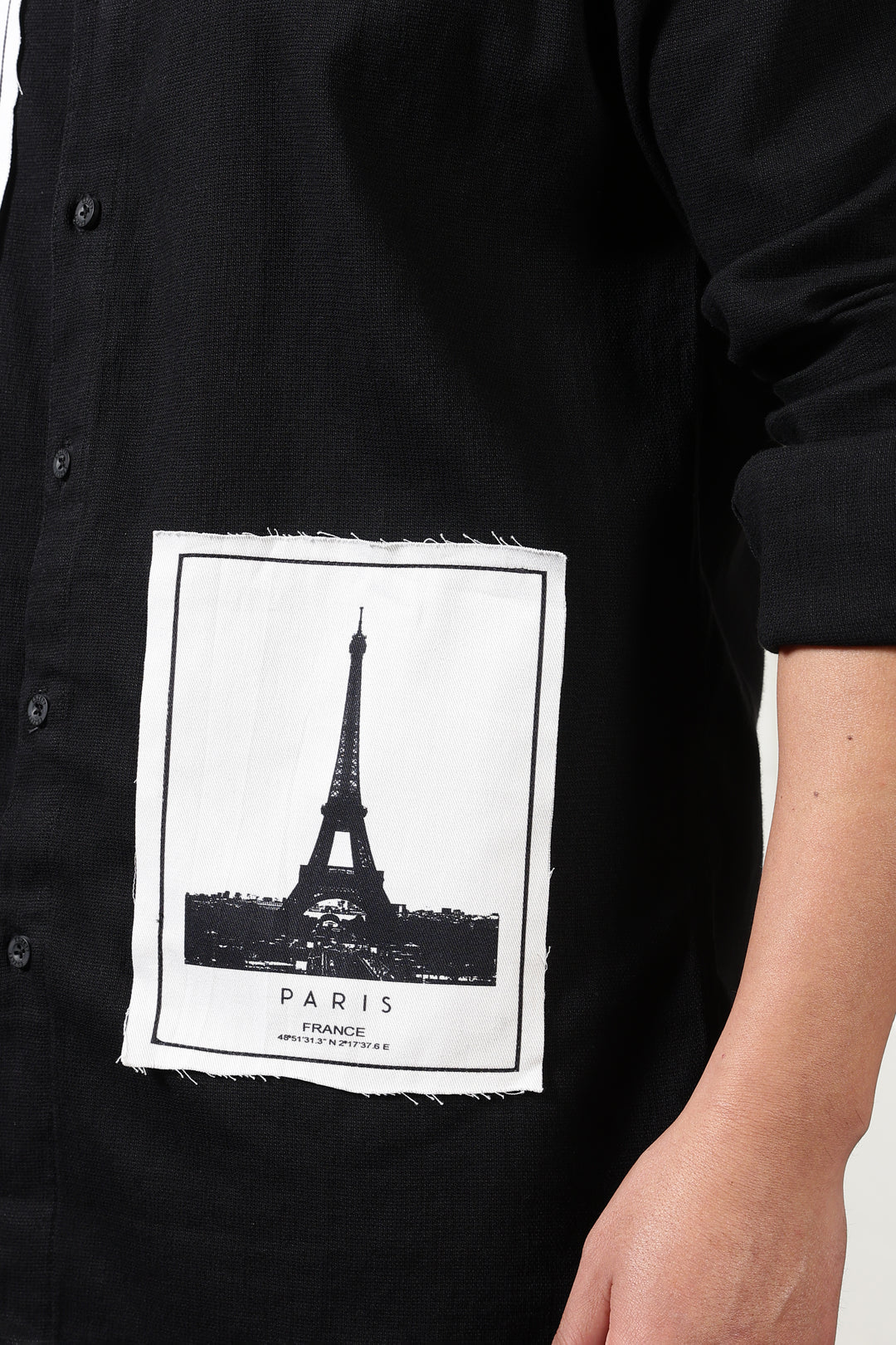 Denims: Black Holiday Shirt