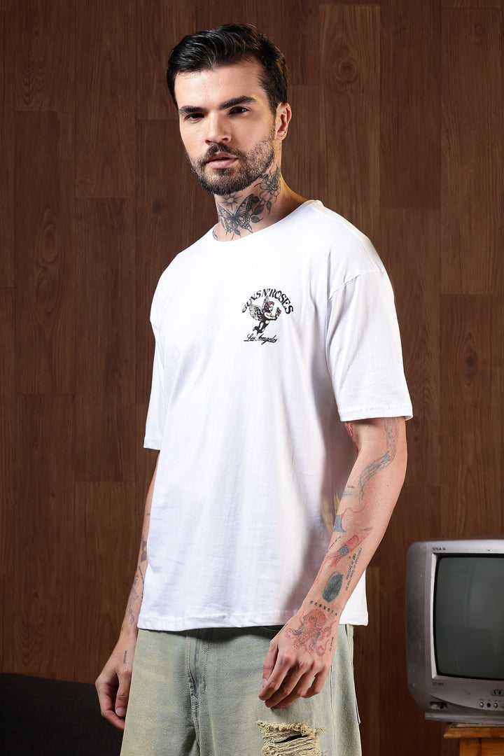 Sweet Child: White Oversized T-shirt