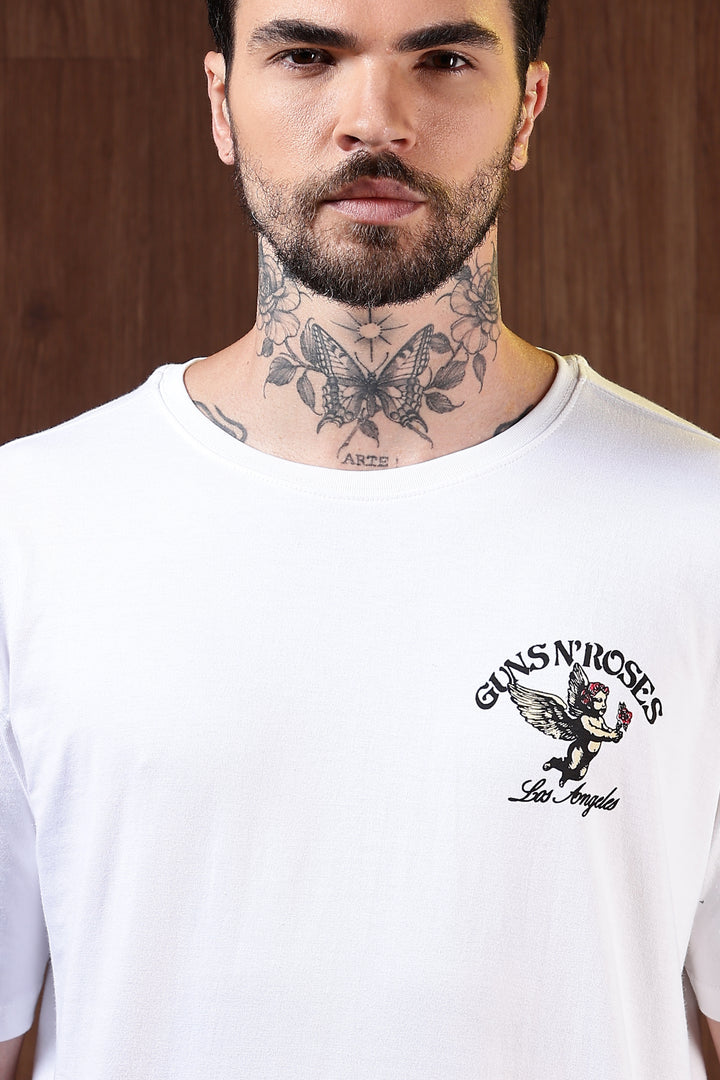Sweet Child: White Oversized T-shirt