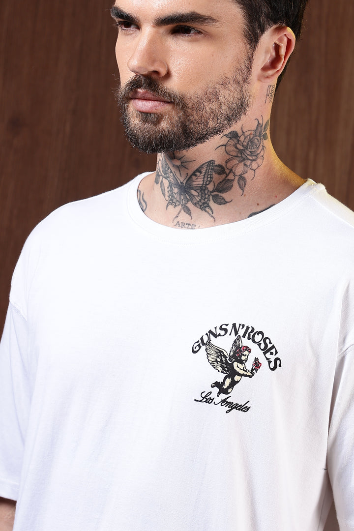 Angel Child: White Oversized T-shirt