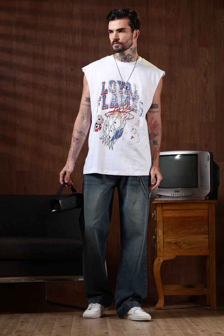 Denims: Baggy Blue Jeans