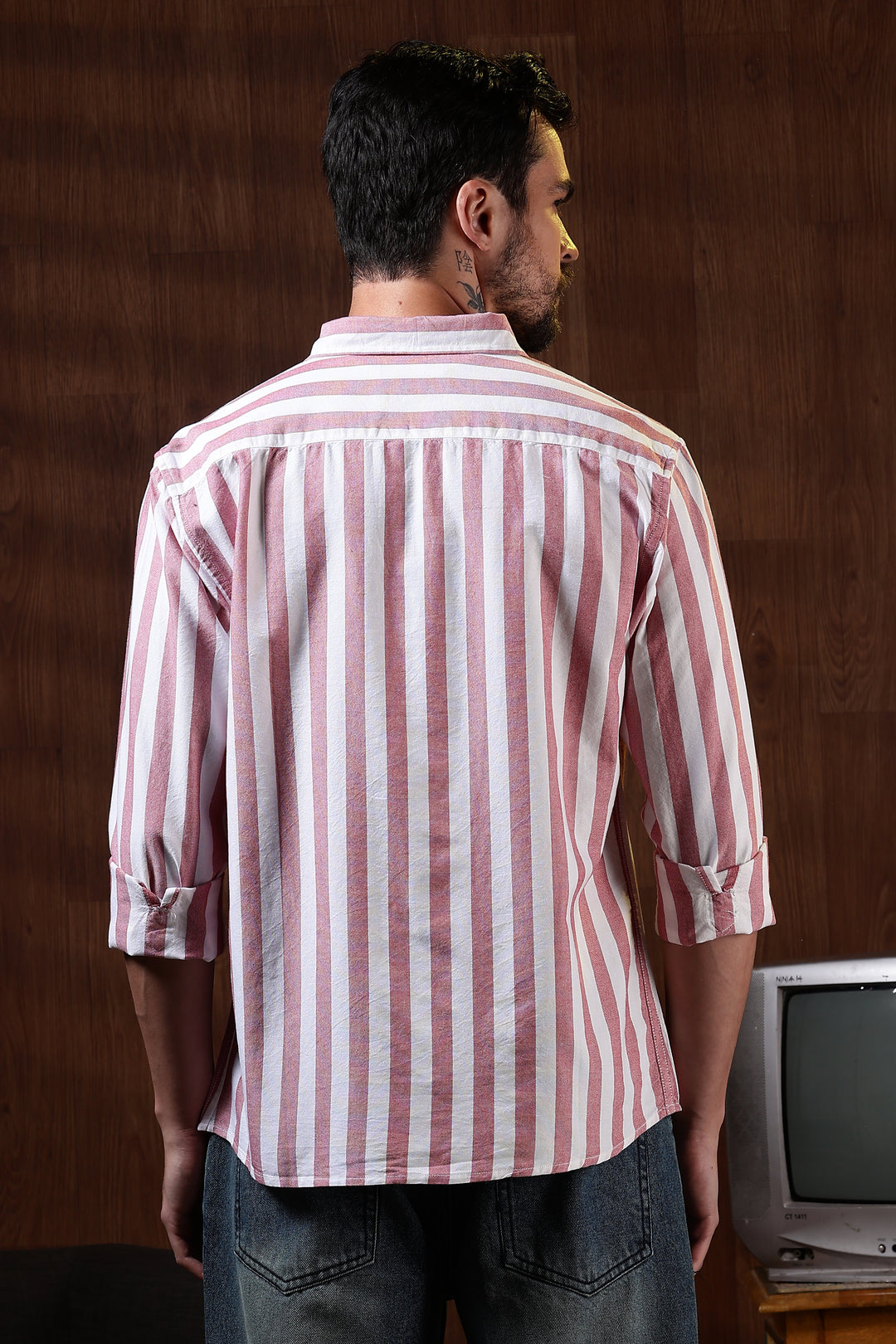 Oxford: Red Stripes Shirt