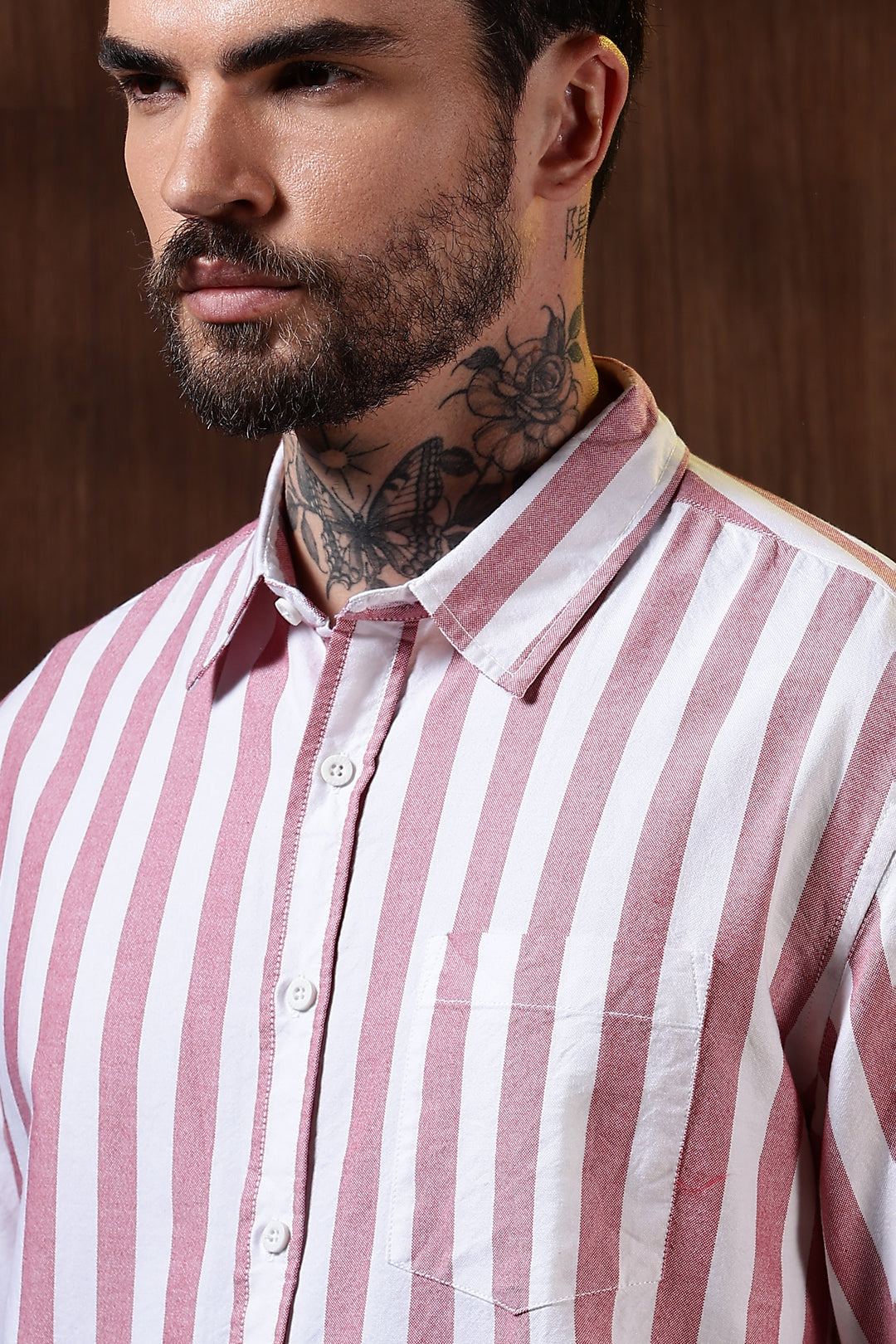 Oxford: Red Stripes Shirt