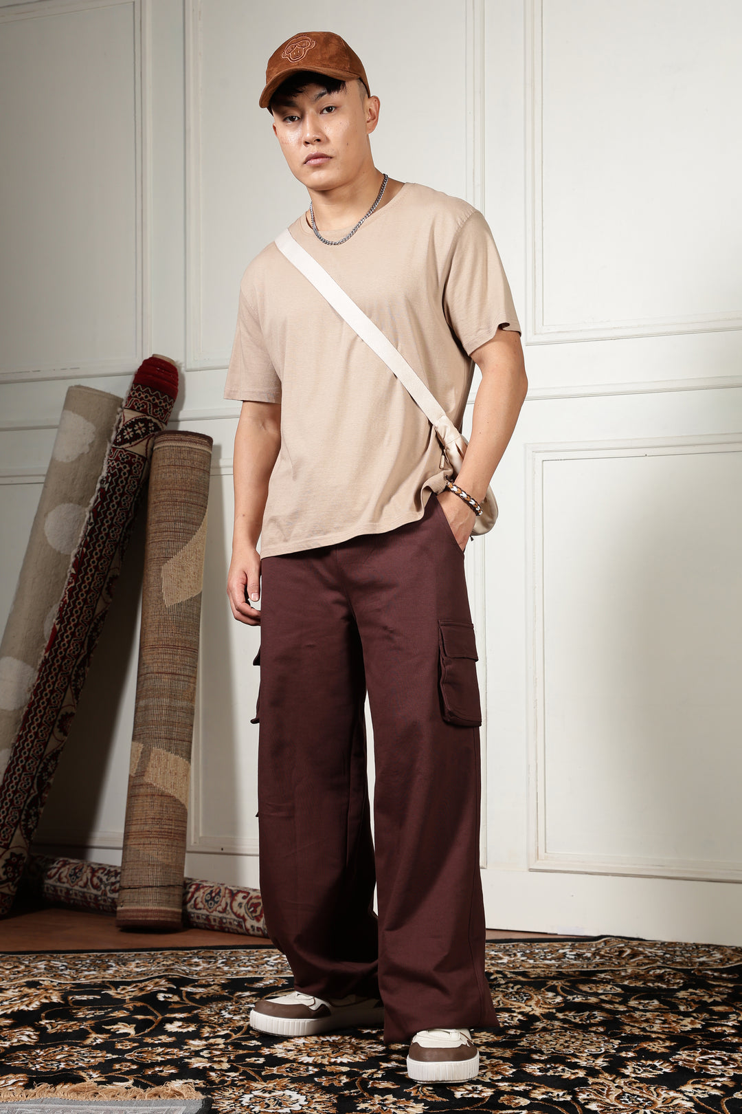 Classic: Utility Brown Baggy Joggers