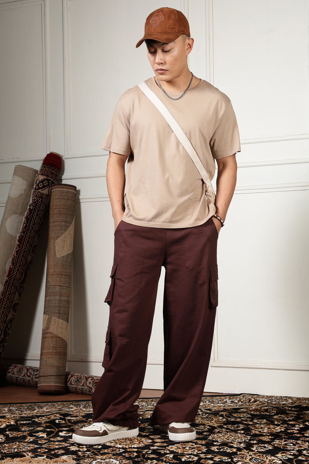 Classic: Utility Brown Baggy Joggers
