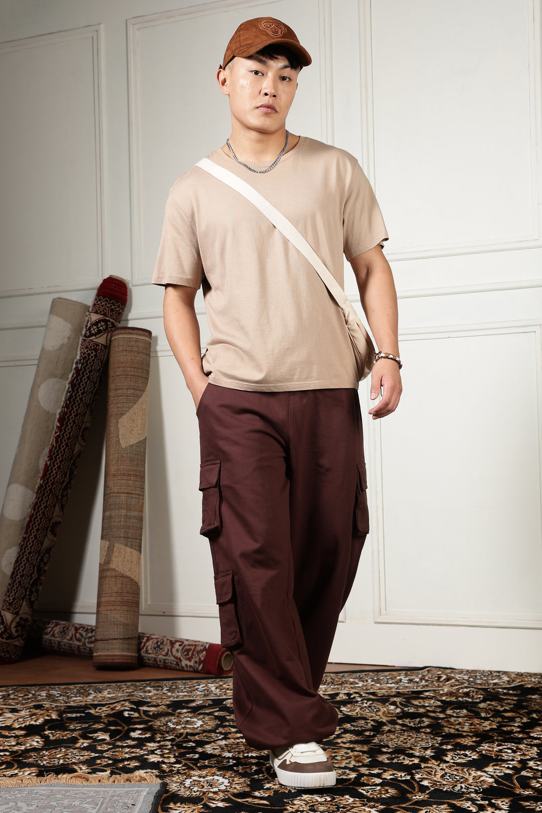 Classic: Utility Brown Baggy Joggers