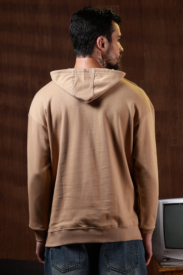 Solids: Beige Hoodie