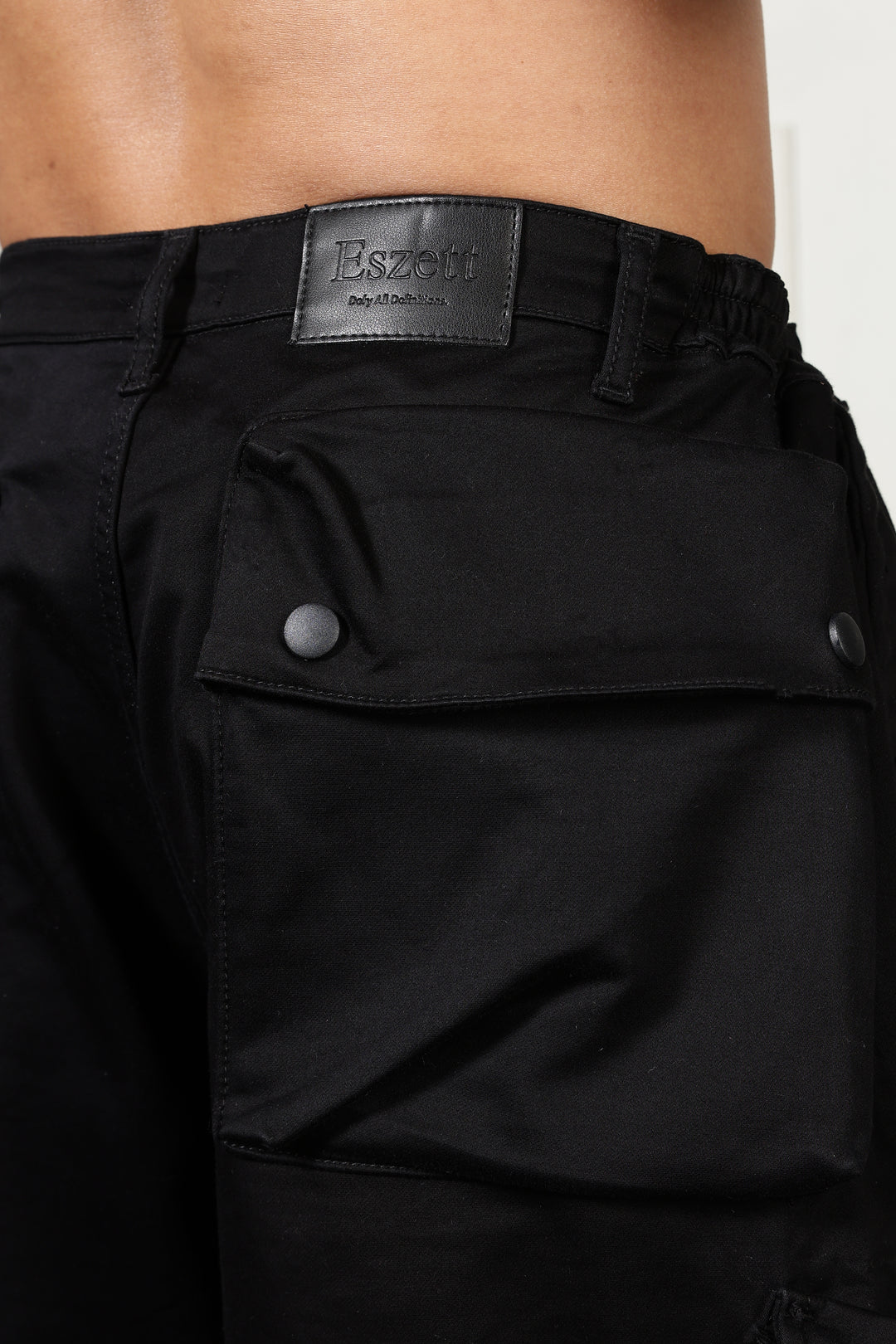 Superior Baggy Black Cargo Pants