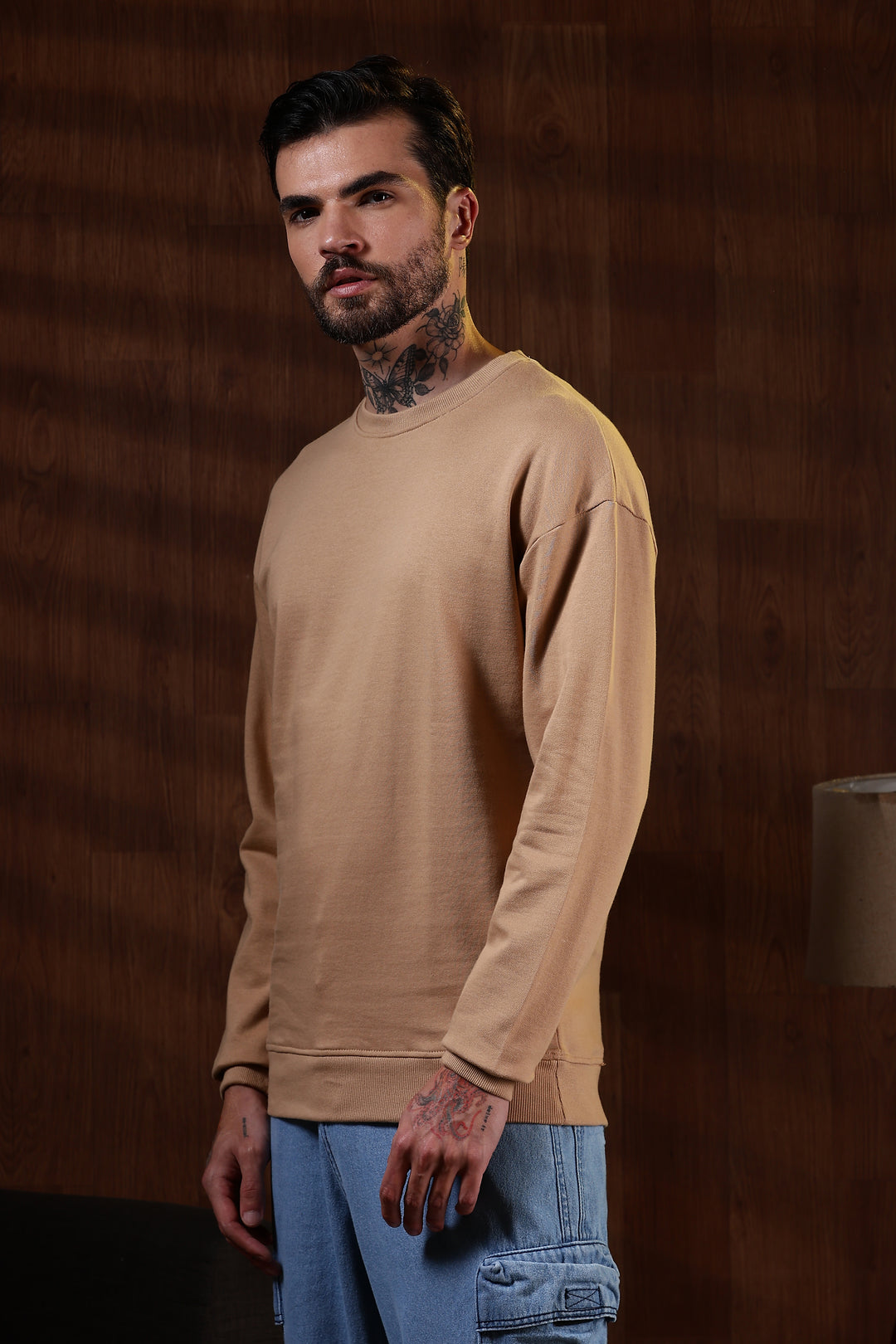 Solids: Beige Sweatshirt
