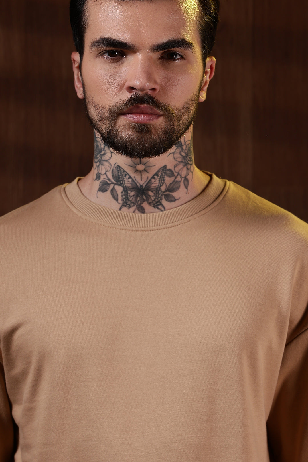 Solids: Beige Sweatshirt