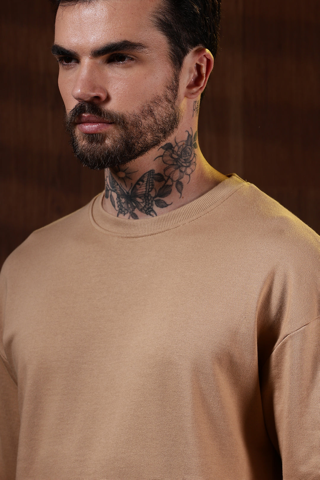 Solids: Beige Sweatshirt